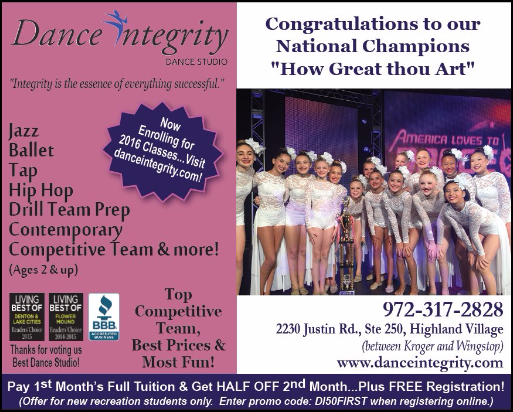 Dance Integrity New Student Discount Coupon